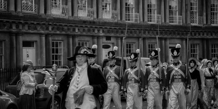 Bath - Jane Austen festival walk