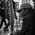 street musician - street photography from Bath