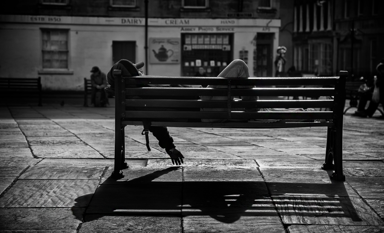 Touching the void - street photography from Bath