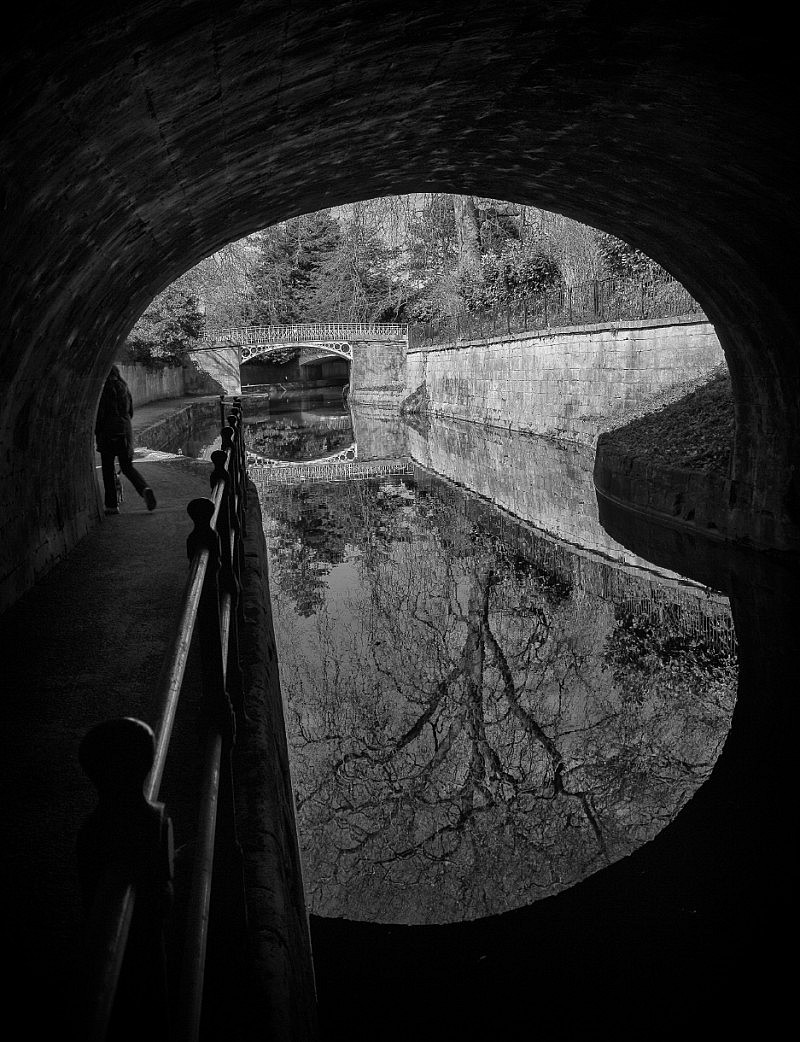 Under the bridge, Bath street photography