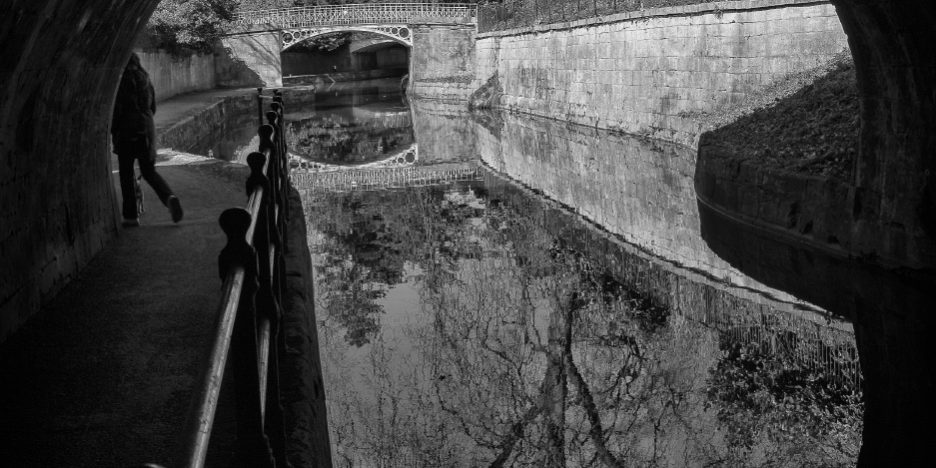 Under the bridge, Bath street photography