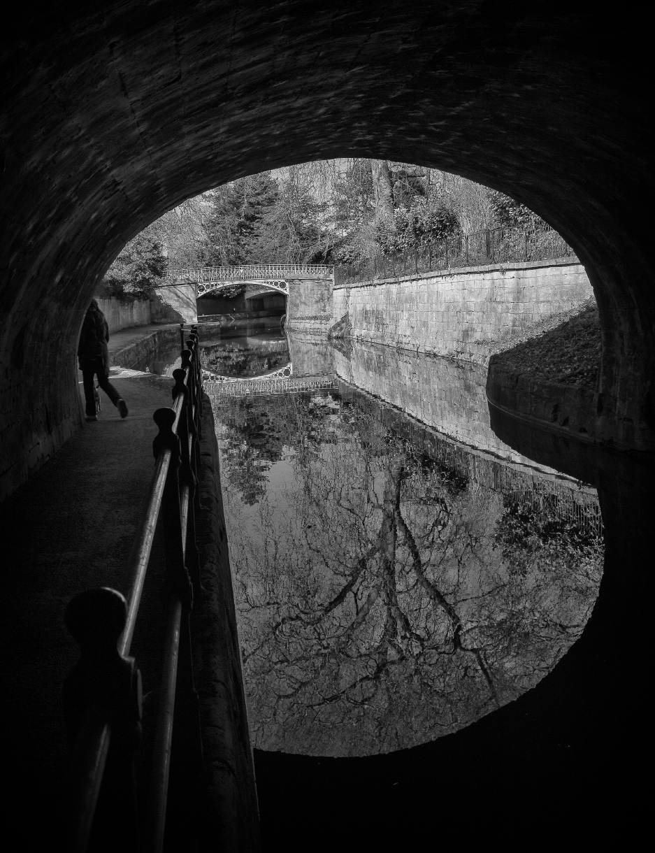 Under the bridge, Bath street photography