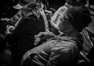 glasses and hat- street photography from Bath