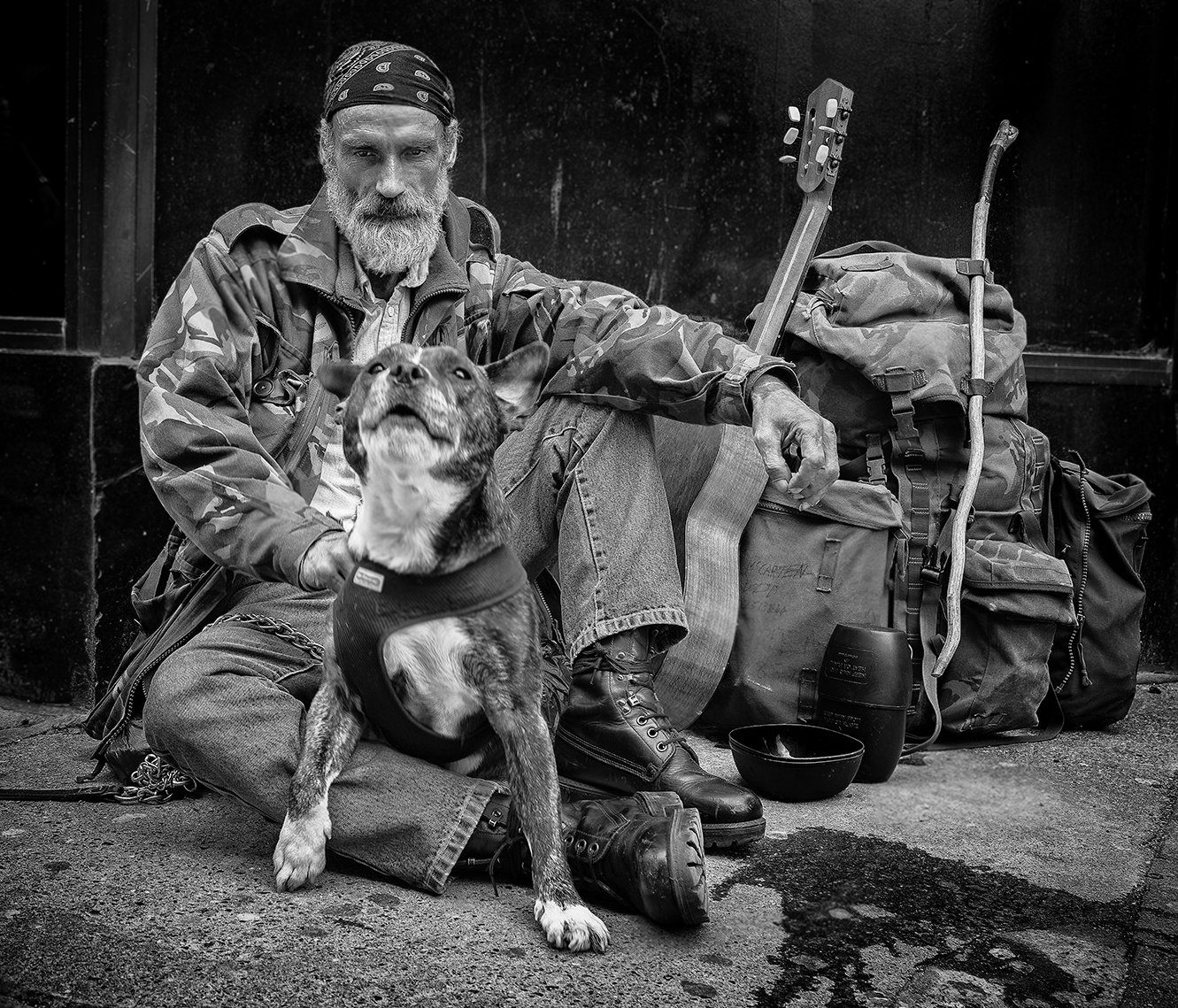 China and Billy - UK street Photography