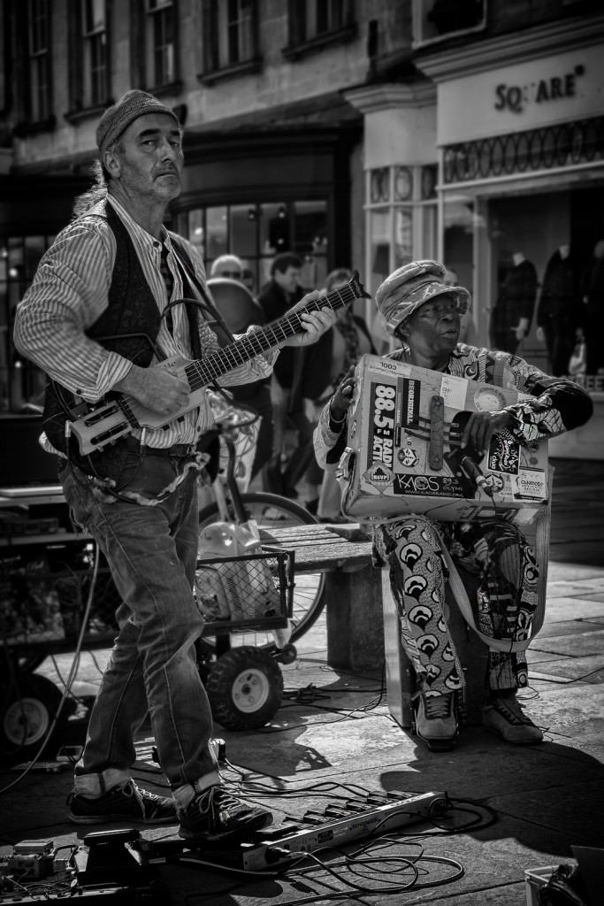 street musicians - UK street Photography