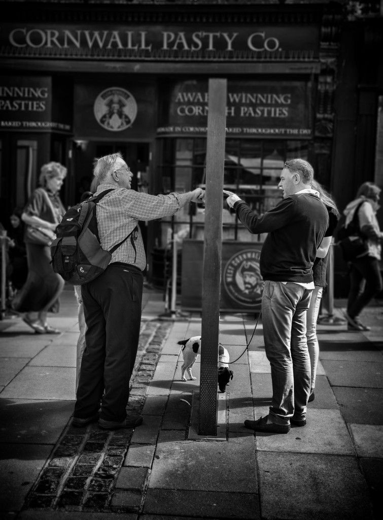touching people - UK street Photography