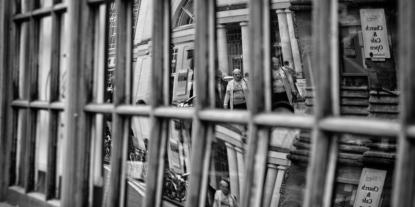 reflective paterns-UK street Photography