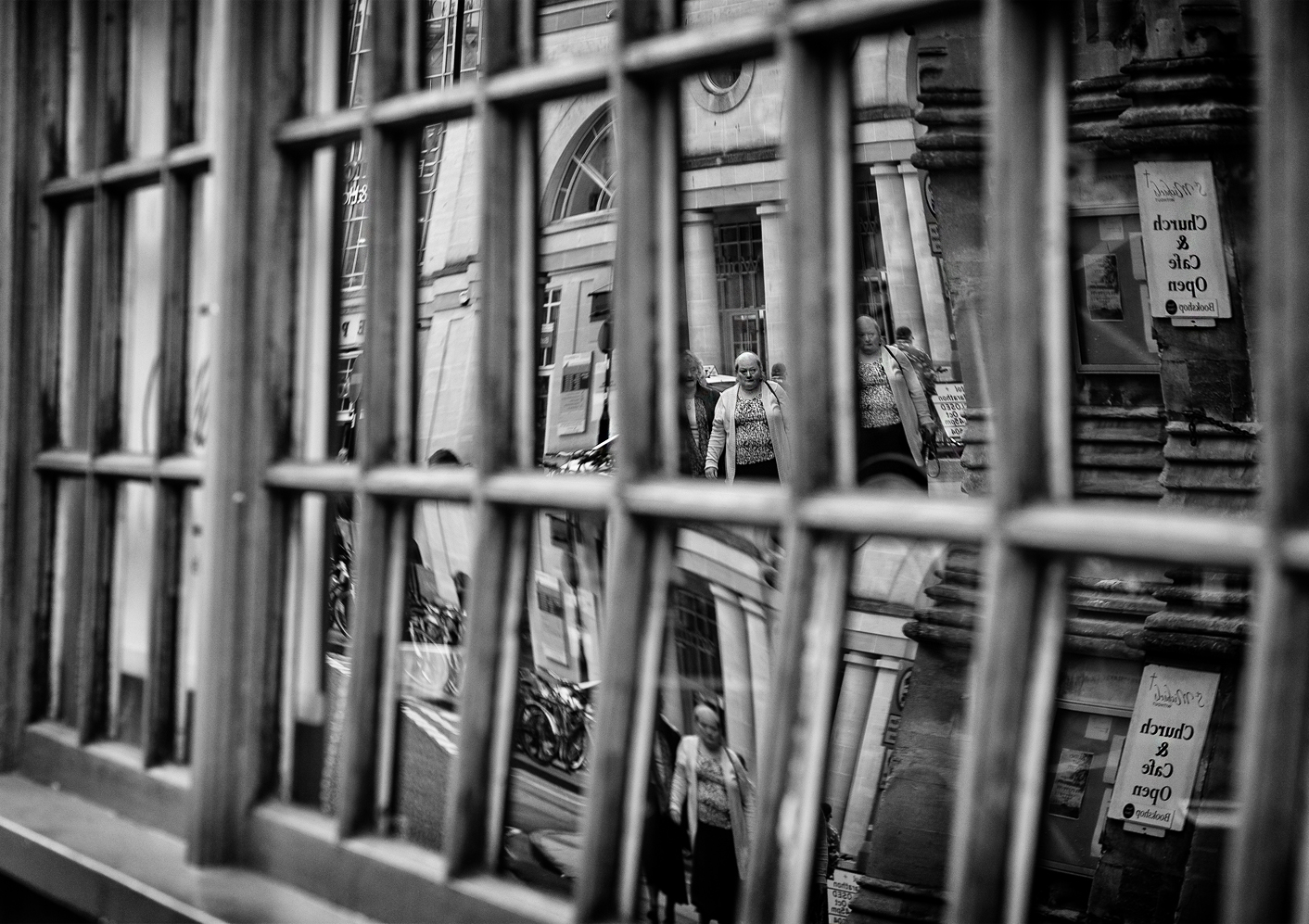 reflective paterns-UK street Photography