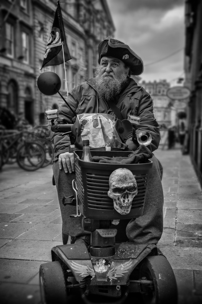 Street Portrait of Pirate Stan