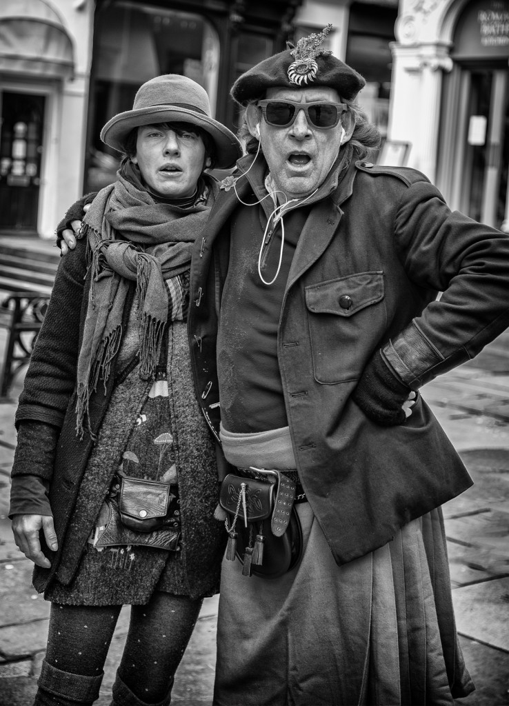 portrait of Bath Buskers