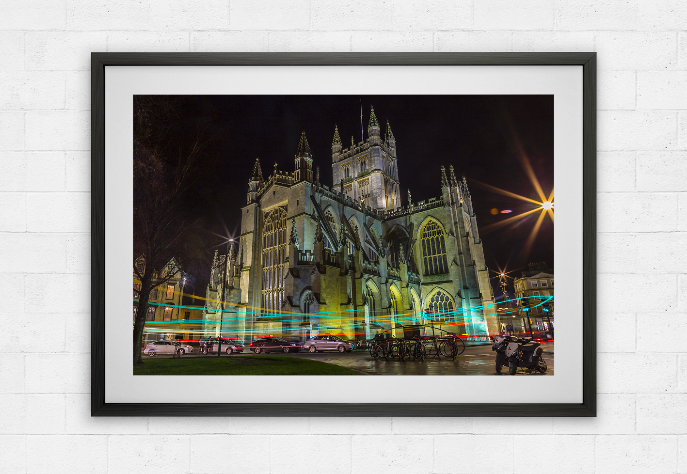 Bath Abbey traffic