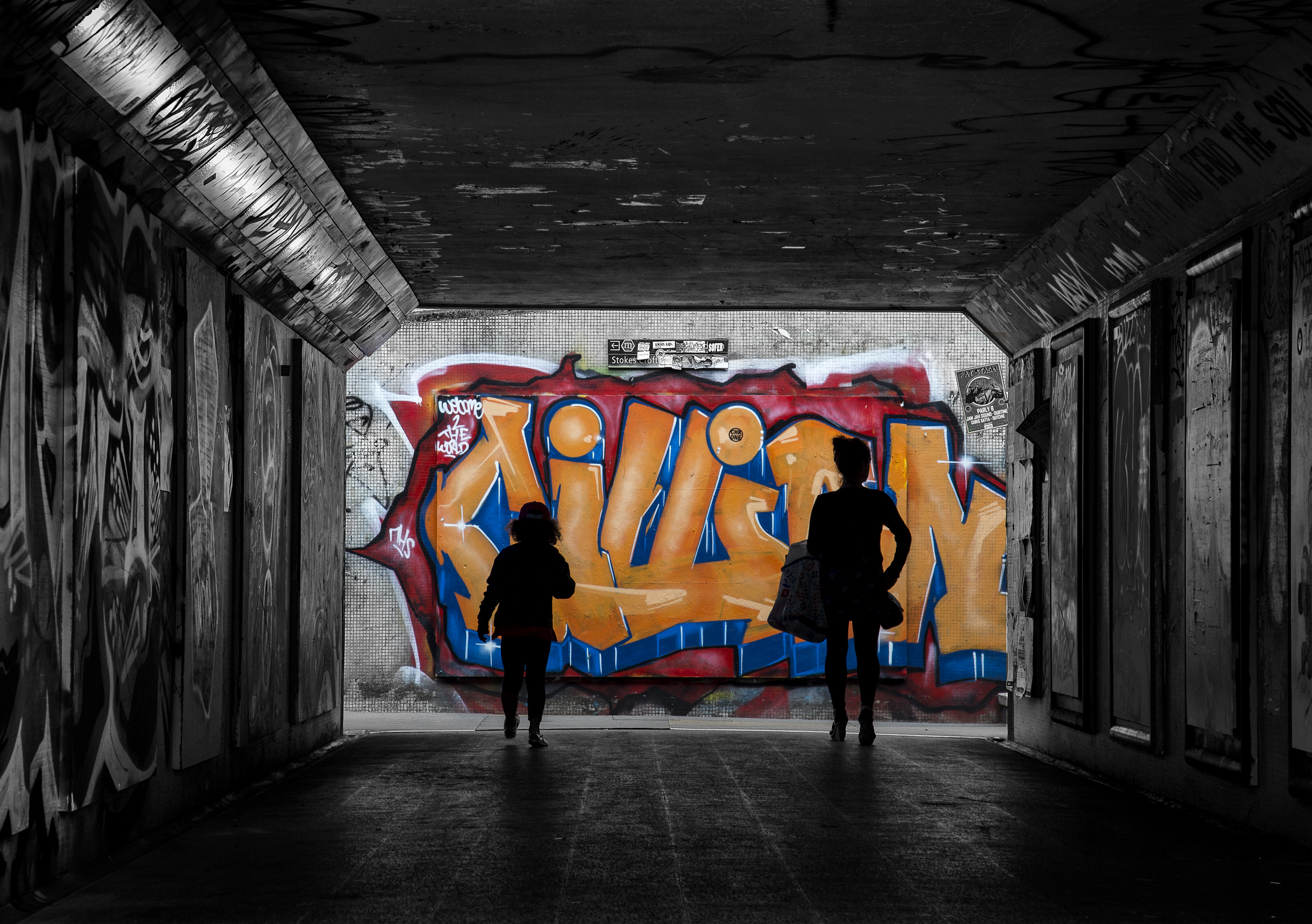 bear pit underpass - bristol