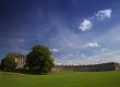 Bath's Royal Crescent and blue skies