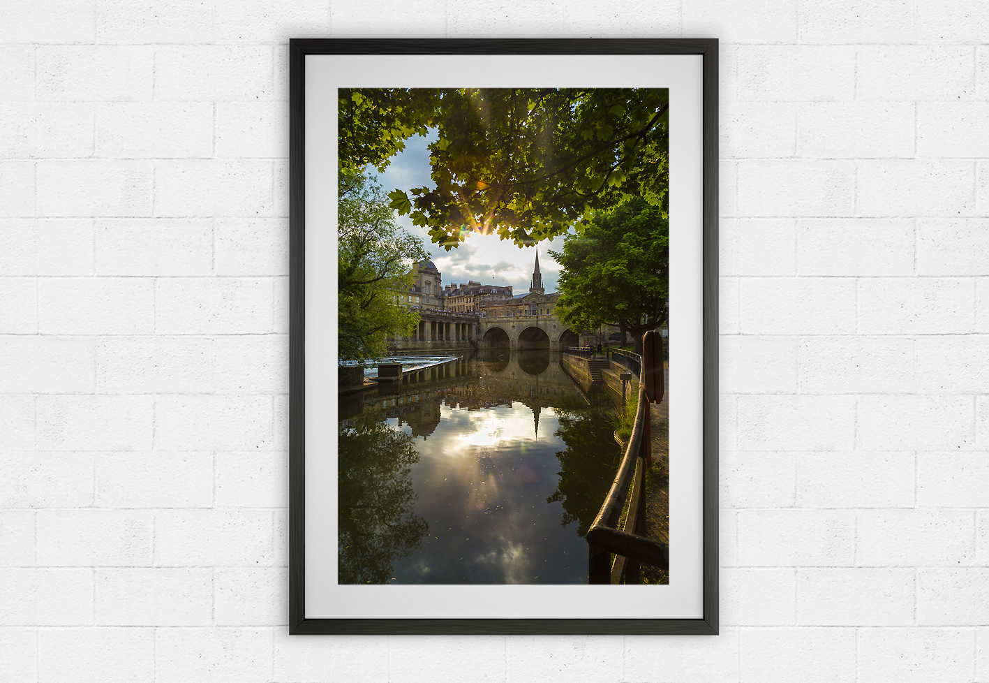 pulteney bridge summer sunset
