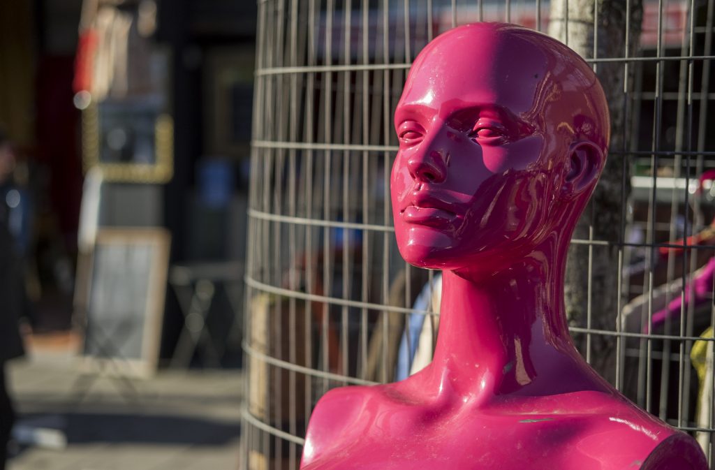 The pink Lady - bristol street photography