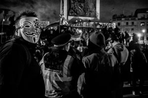 London million mask march 2017