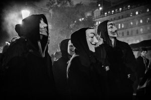 London million mask march 2017