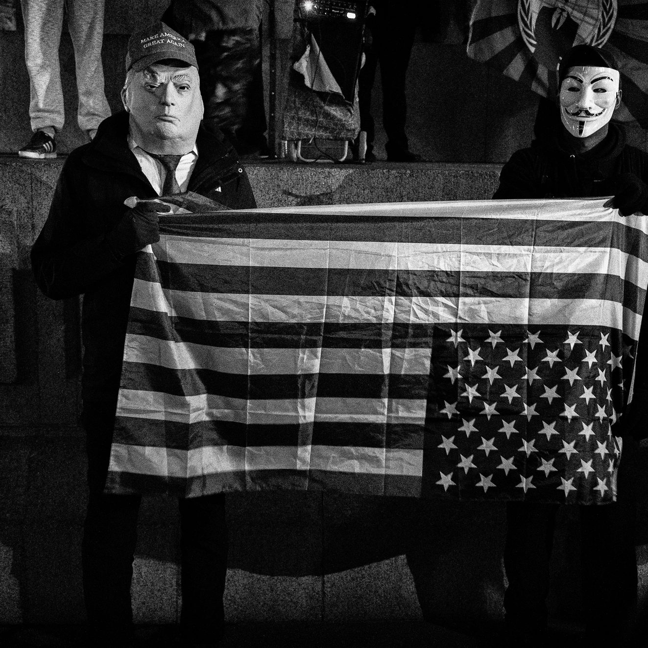 London million mask march 2017