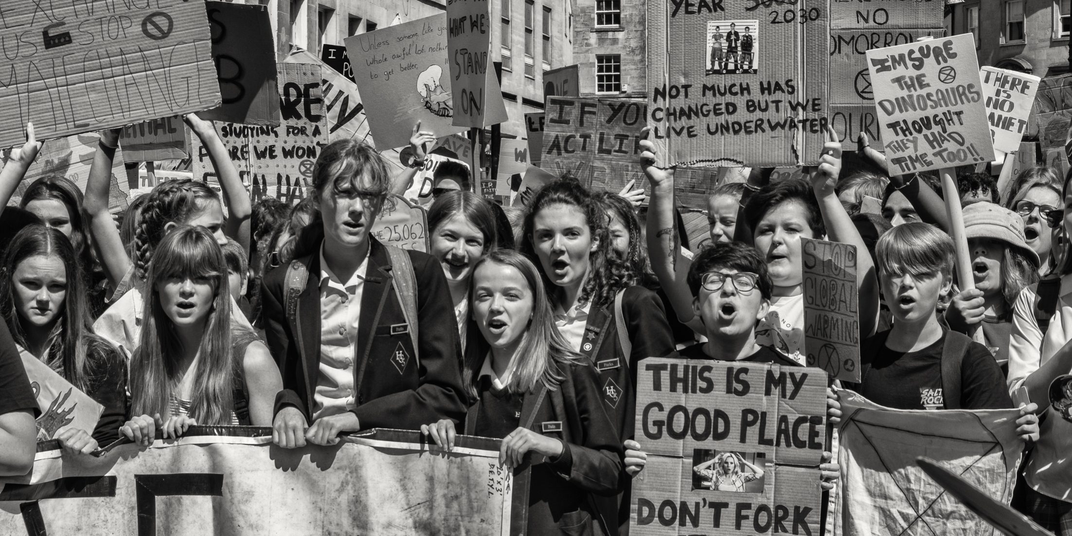 Bath youth climate change demo 24 may 2019