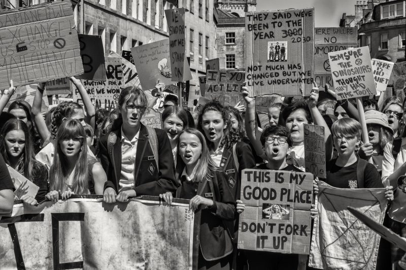Bath youth climate change demo 24 may 2019
